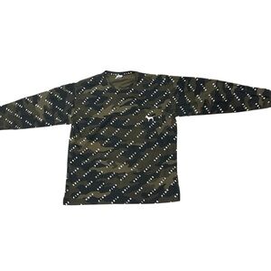 Pink Women's Camouflage Long Sleeve Shirt - Size Large